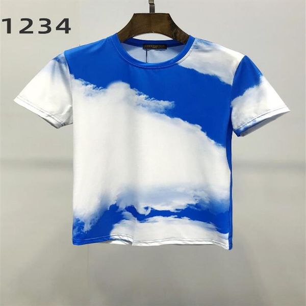 fashion mens designer t shirts women hip hop short sleeves printing men stylist tees #q031266h, White;black 
fashion mens designer t shirts women hip hop short sleeves printing men stylist tees #q031266h, White;black