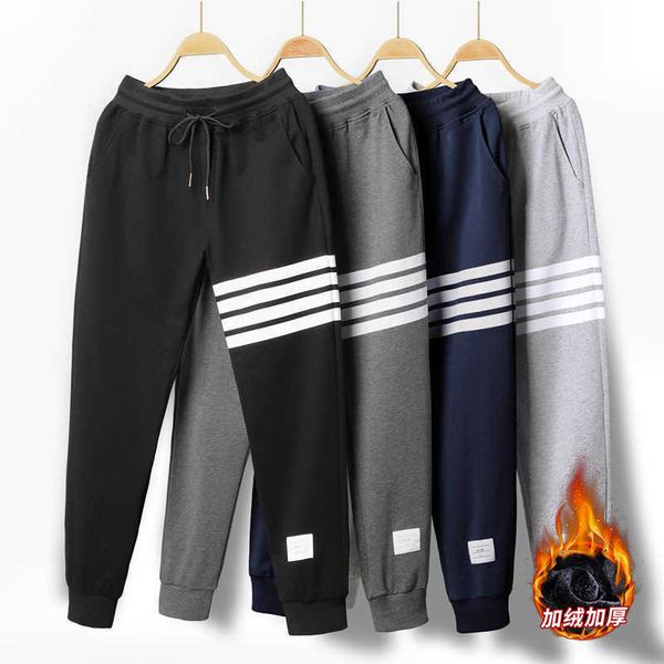 2022 new men's and women's pants sweatpants fashion designer brand tb.thom sports plush guard pure cotton large four bar leggings, Black
2022 new men's and women's pants sweatpants fashion designer brand tb.thom sports plush guard pure cotton large four bar leggings, Black