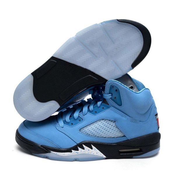shoes 5 unc university blue black white 5s silver 3m reflective tongues outdoor sneakers original dv1310-401
shoes 5 unc university blue black white 5s silver 3m reflective tongues outdoor sneakers original dv1310-401