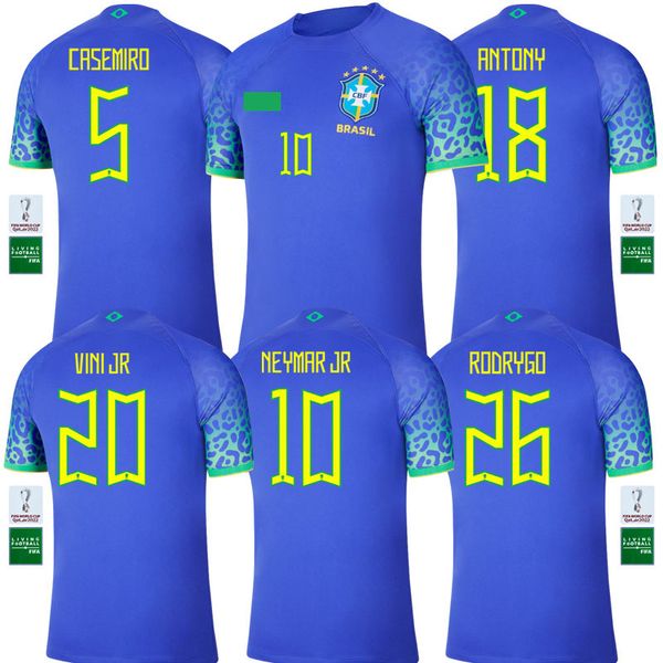 2022 soccer jersey brazil camiseta de futbol vini jr g.jesus casemiro away football jersey 22/23 stadium thuis, Black;yellow
2022 soccer jersey brazil camiseta de futbol vini jr g.jesus casemiro away football jersey 22/23 stadium thuis, Black;yellow