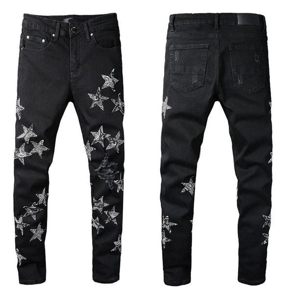 mens designer jeans fashion straight men biker hole stretch denim casual jean men skinny pants elasticit301f, Blue
mens designer jeans fashion straight men biker hole stretch denim casual jean men skinny pants elasticit301f, Blue