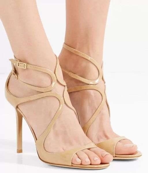 luxury women's sandal lang sandals elegant stiletto heels lady gladiator sandals high heel wedding party dress eu35-43.with box, Black
luxury women's sandal lang sandals elegant stiletto heels lady gladiator sandals high heel wedding party dress eu35-43.with box, Black