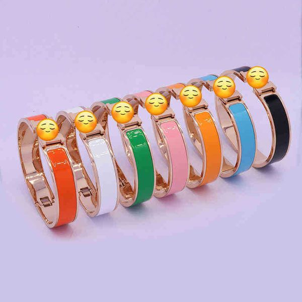 bangle brand ladies luxury h bangle bracelet gold plated titanium steel enamel stainless steel ladies fashionxml9, Black
bangle brand ladies luxury h bangle bracelet gold plated titanium steel enamel stainless steel ladies fashionxml9, Black