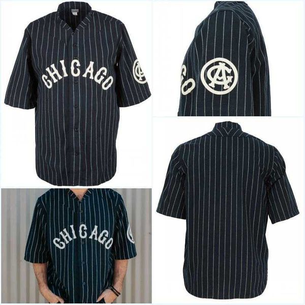 american giants 1926 road jersey any player or number stitch sewn all stitched baseball jerseys, Black
american giants 1926 road jersey any player or number stitch sewn all stitched baseball jerseys, Black