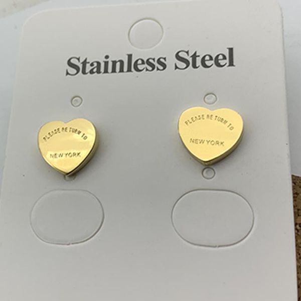2023 new fashion t gold heart earring women rose stud couple flannel bag stainless steel 10mm thick piercing jewelry gifts woman accessories, Golden;silver
2023 new fashion t gold heart earring women rose stud couple flannel bag stainless steel 10mm thick piercing jewelry gifts woman accessories, Golden;silver