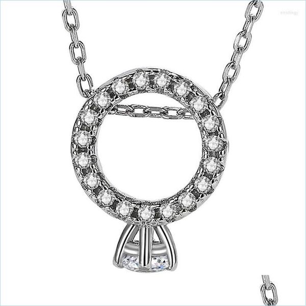 lockets lockets 925 sterling sier shining diamond luxury ring shape pendant necklace for women link chain romantic fine jewelry drop dh9y1, Silver
lockets lockets 925 sterling sier shining diamond luxury ring shape pendant necklace for women link chain romantic fine jewelry drop dh9y1, Silver
