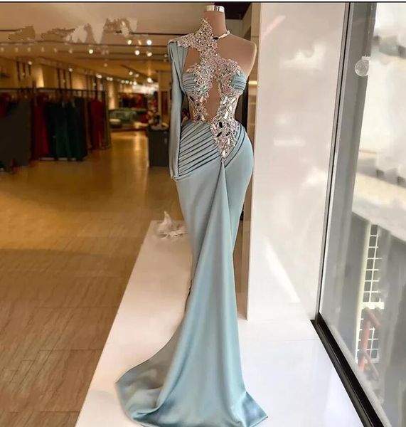 new design one shoulder prom dresses lace appliques sequins party dresses pleats custom made evening dress, Black;red
new design one shoulder prom dresses lace appliques sequins party dresses pleats custom made evening dress, Black;red