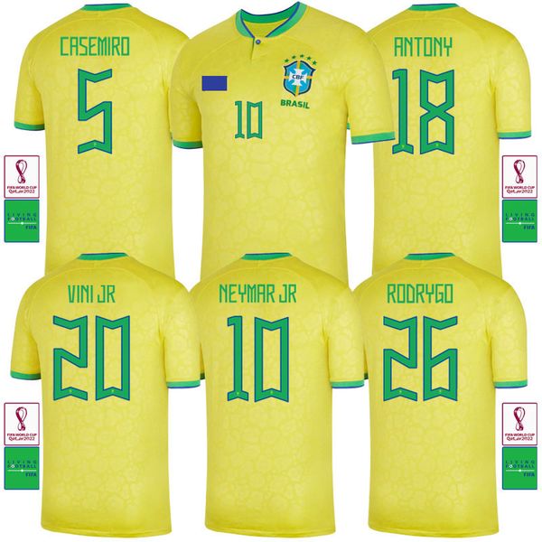 2022 soccer jersey brazil camiseta de futbol vini jr g.jesus casemiro home football jersey 22/23 stadium thuis, Black;yellow
2022 soccer jersey brazil camiseta de futbol vini jr g.jesus casemiro home football jersey 22/23 stadium thuis, Black;yellow