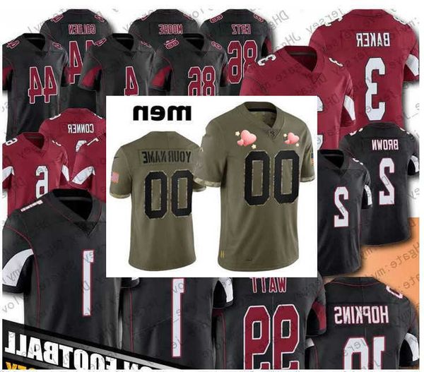 football jersey arizona''cardinals''1 kyler murray 10 deandre hopkins 3 budda baker 6 james conner 2 marquise brown 99 j, Black;red
football jersey arizona''cardinals''1 kyler murray 10 deandre hopkins 3 budda baker 6 james conner 2 marquise brown 99 j, Black;red