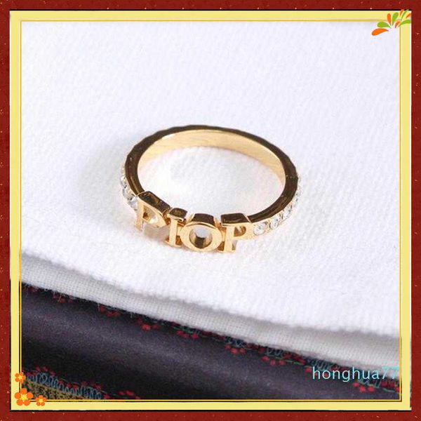 fashion designer gold letter band rings bague for lady women party wedding lovers gift engagement jewelry with box8888, Silver
fashion designer gold letter band rings bague for lady women party wedding lovers gift engagement jewelry with box8888, Silver