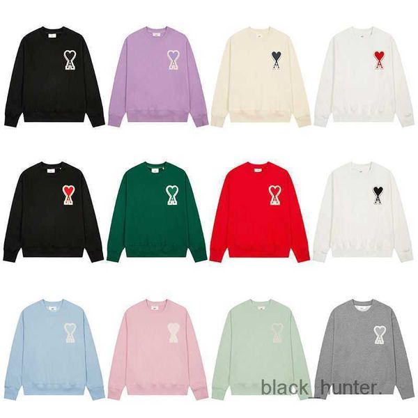 amis designer mens hoodies sweatshirts autumn winter new fashion brand cotton love round neck sweater lovers loose long sleeve, Black
amis designer mens hoodies sweatshirts autumn winter new fashion brand cotton love round neck sweater lovers loose long sleeve, Black