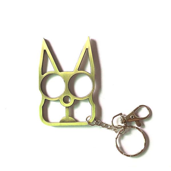 16 colors keychain multifunctional defense cat cartoon cats finger tiger set two buckle broken windows machine buckle pendant bottle opener, Silver
16 colors keychain multifunctional defense cat cartoon cats finger tiger set two buckle broken windows machine buckle pendant bottle opener, Silver