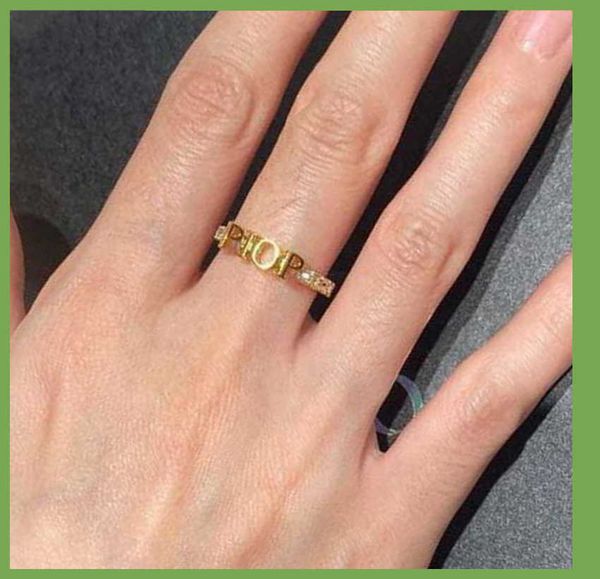 fashion designer gold letter band rings bague for lady women party wedding lovers gift engagement jewelry with box283c335488999922, Silver
fashion designer gold letter band rings bague for lady women party wedding lovers gift engagement jewelry with box283c335488999922, Silver