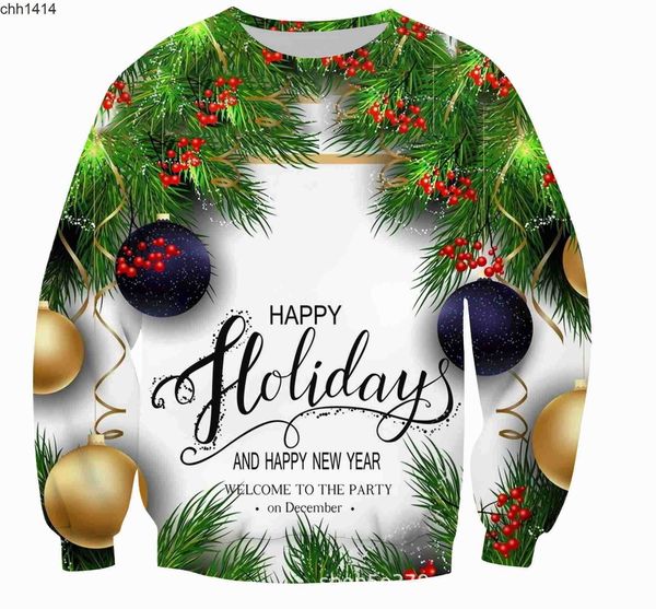2022 3d digital christmas tree style full-color essentials printing men's long sleeve pullover sweater, Black
2022 3d digital christmas tree style full-color essentials printing men's long sleeve pullover sweater, Black