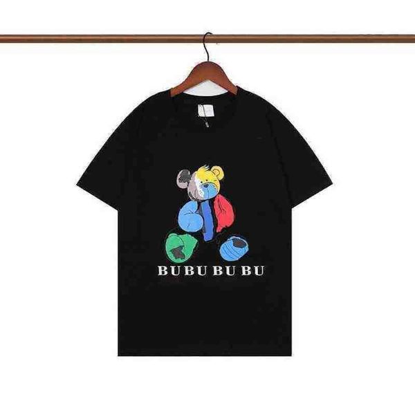 designer luxury spring summer bbr classic bouguer bear printed t shirt mens and womens couple loose short sleeve tee burb, White;black
designer luxury spring summer bbr classic bouguer bear printed t shirt mens and womens couple loose short sleeve tee burb, White;black