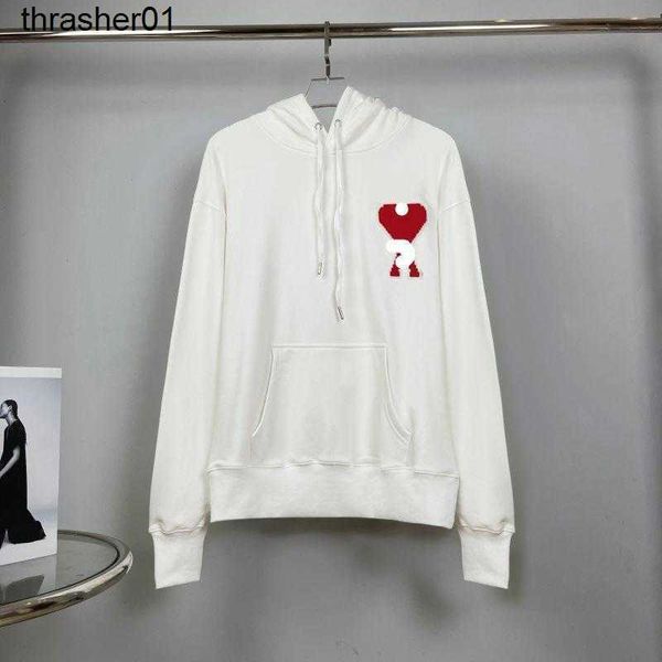 men's hoodies designer sweatshirts amis mosaic love embroidery hair loop sweatshirt heart letter couple hoodie, Black
men's hoodies designer sweatshirts amis mosaic love embroidery hair loop sweatshirt heart letter couple hoodie, Black