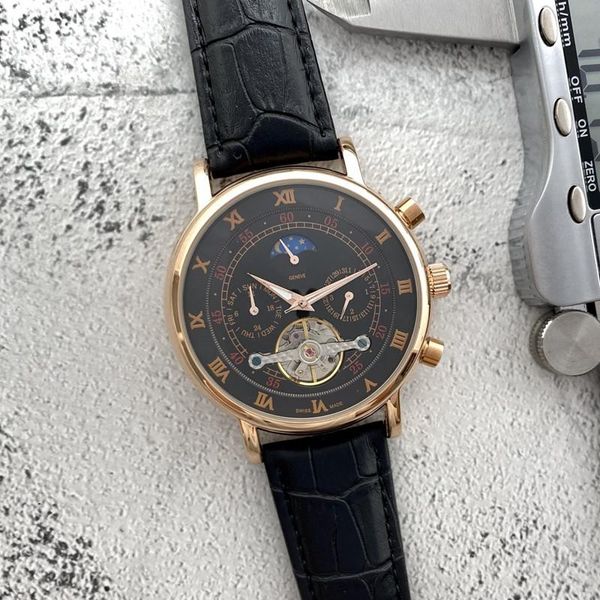 2022 new luxury mens watches tourbillon automatic mechanical watch designer highquality european brand moon phase leather strap fashion, Slivery;brown
2022 new luxury mens watches tourbillon automatic mechanical watch designer highquality european brand moon phase leather strap fashion, Slivery;brown