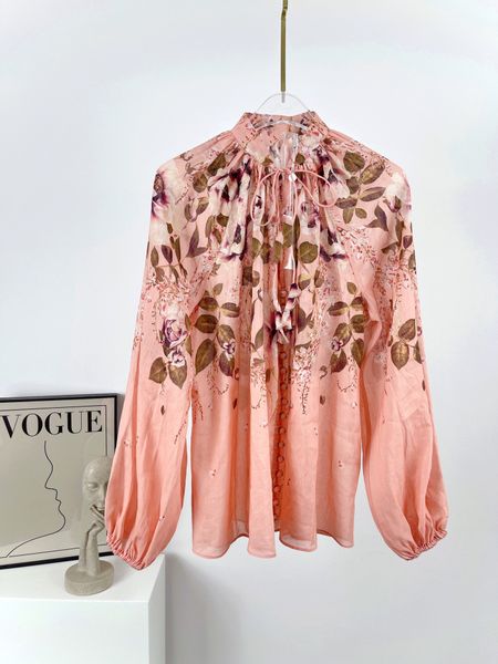 long sleeved shirt with australian fashion brand rouge garden flower pattern, White
long sleeved shirt with australian fashion brand rouge garden flower pattern, White