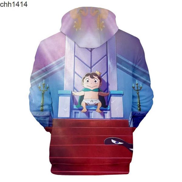 2022 new animation king ranking men's and women's sweaters big boys' digital printed long sleeved hoodies, Black
2022 new animation king ranking men's and women's sweaters big boys' digital printed long sleeved hoodies, Black