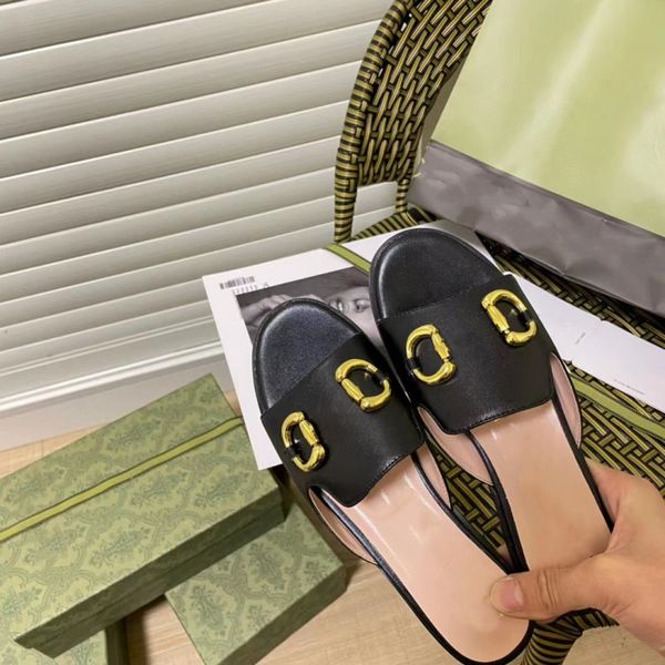 slippers new designer women metal buckle half slippers classic luxury brand letter leather muller shoes golden chain outdoor sandals g indoo, Black
slippers new designer women metal buckle half slippers classic luxury brand letter leather muller shoes golden chain outdoor sandals g indoo, Black