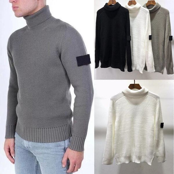 europe and the united states autumn winter fashion casual turtleneck knitting sweater, White;black
europe and the united states autumn winter fashion casual turtleneck knitting sweater, White;black