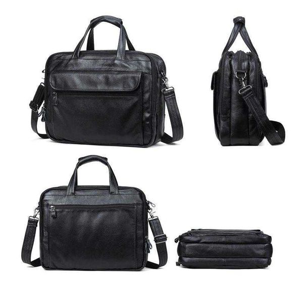 evening bags genuine leather men briefcases high-quality