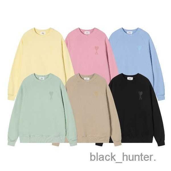 amis designer men's hoodies fashion brand sweatshirts new autumn sweater macarone love embroidery round neck loose casual men women, Black
amis designer men's hoodies fashion brand sweatshirts new autumn sweater macarone love embroidery round neck loose casual men women, Black