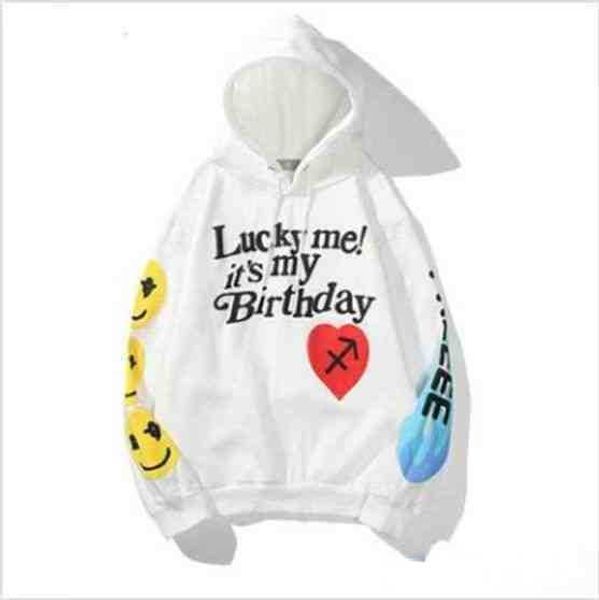 men's sweatshirts designer classic wests luxury hoodie cpfm kanyes ye must be born again printed womens couple vintage pullover sweater, Black
men's sweatshirts designer classic wests luxury hoodie cpfm kanyes ye must be born again printed womens couple vintage pullover sweater, Black