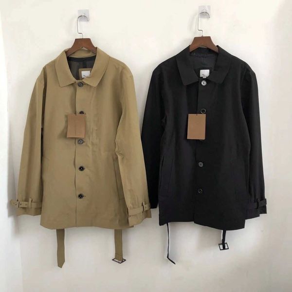 bbr windbreaker jacket designer burbe square neck long windbreakers jackets belt waist waist thin coat lovers simple casual sweatshirt, Black;brown
bbr windbreaker jacket designer burbe square neck long windbreakers jackets belt waist waist thin coat lovers simple casual sweatshirt, Black;brown