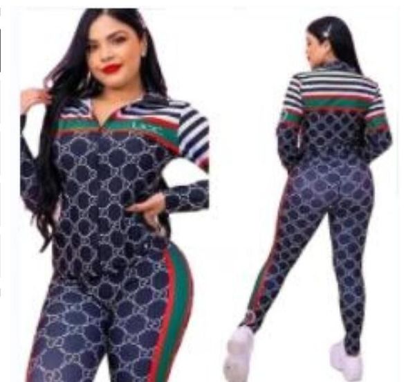 women's tracksuits luxury long sleeve two piece set jacket pants outfits designer casual print sweatsuits sportswear g1, Gray
women's tracksuits luxury long sleeve two piece set jacket pants outfits designer casual print sweatsuits sportswear g1, Gray