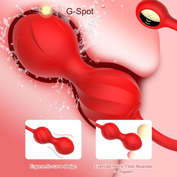 costumes wireless app control vaginal balls vibator chinese kegel balls trainer for women g-spot clitoris stimulator toys for coupl, Black
costumes wireless app control vaginal balls vibator chinese kegel balls trainer for women g-spot clitoris stimulator toys for coupl, Black