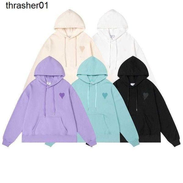 women's hoodies designer sweatshirts men's women's same amis sweater pure color love letter embroidery tide brand loose casua, Black
women's hoodies designer sweatshirts men's women's same amis sweater pure color love letter embroidery tide brand loose casua, Black