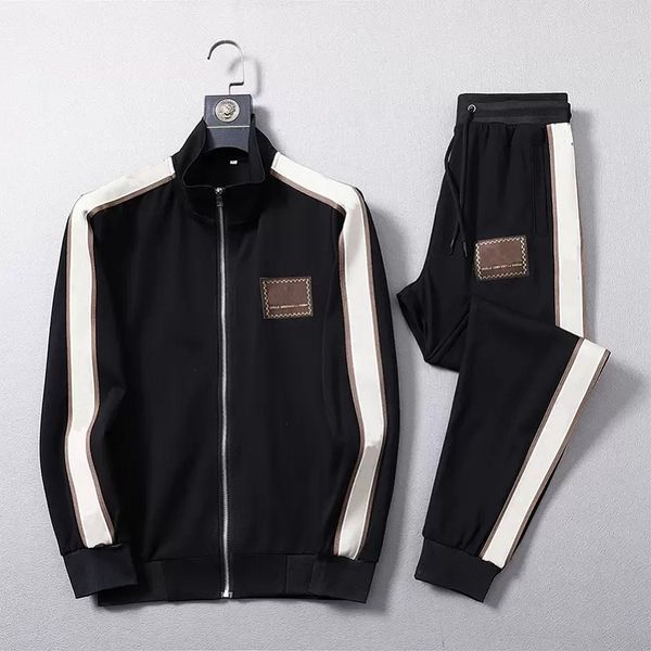 202s tracksuits european station autumn new casual sports suit men's fashion versatile splicing long-sleeve handsome youth two-piece se, Gray
202s tracksuits european station autumn new casual sports suit men's fashion versatile splicing long-sleeve handsome youth two-piece se, Gray
