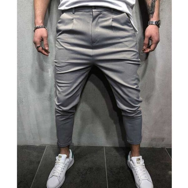 men's pants male new fashion long slim solid color splicing casual for man trousers designer mens joggers, Black
men's pants male new fashion long slim solid color splicing casual for man trousers designer mens joggers, Black