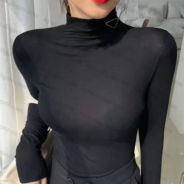 fashion women's t shirt long sleeve tights base black and white designer elastic soft comfort with triangle trim s m l
fashion women's t shirt long sleeve tights base black and white designer elastic soft comfort with triangle trim s m l