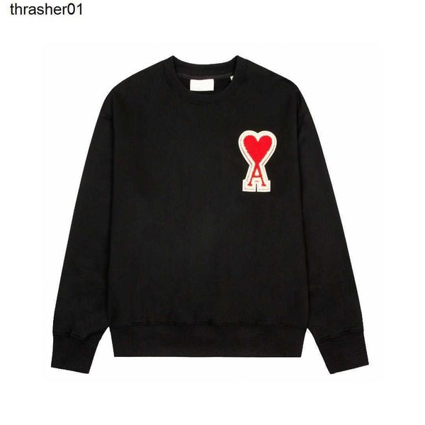 men's hoodies designer sweatshirts amis sweater men women new product winter love embroidery round neck pullover fashion loose top, Black
men's hoodies designer sweatshirts amis sweater men women new product winter love embroidery round neck pullover fashion loose top, Black
