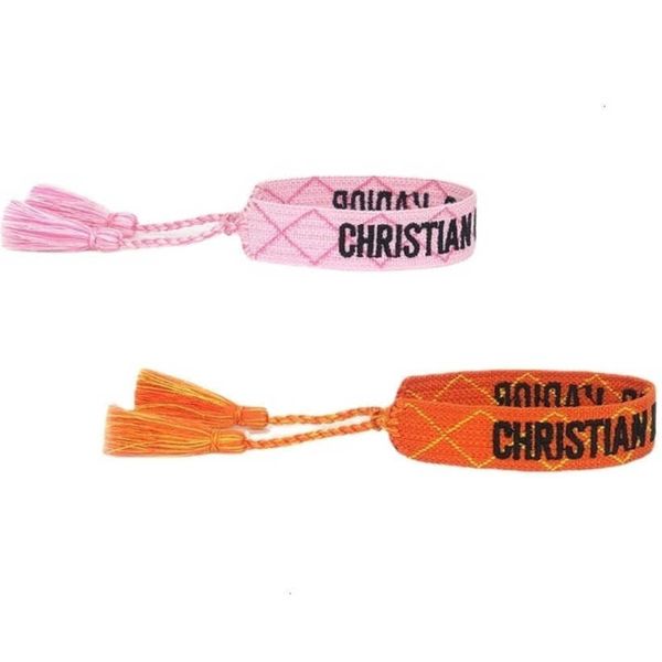 fashion women's luxury bracelets brand d designer bangle jewelry embroidered word bracelet letter rope woven tassel simple trinket men, Golden;silver
fashion women's luxury bracelets brand d designer bangle jewelry embroidered word bracelet letter rope woven tassel simple trinket men, Golden;silver