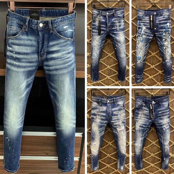 2021 latest listing skinny jeans for men ripped holes jeans motorcycle biker denim pants men brand fashion designer hip hop mens j241o, Blue
2021 latest listing skinny jeans for men ripped holes jeans motorcycle biker denim pants men brand fashion designer hip hop mens j241o, Blue