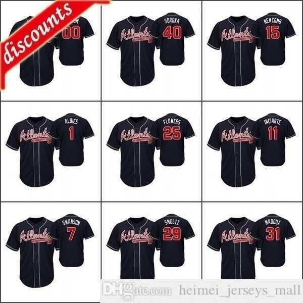 2021 baseball jerseys men #7 dansby swanson 40 mike soroka 1 ozzie albies 25 flowers custom women youth cool base official alternate jersey, Black
2021 baseball jerseys men #7 dansby swanson 40 mike soroka 1 ozzie albies 25 flowers custom women youth cool base official alternate jersey, Black