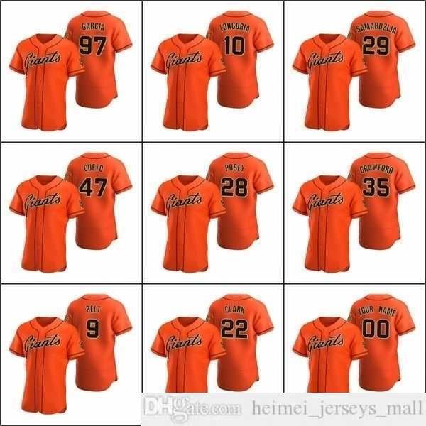 2021 men #22 will clark 28 buster posey baseball jerseys 9 brandon belt 97 garcia custom women youth orange authentic alternate jersey, Black
2021 men #22 will clark 28 buster posey baseball jerseys 9 brandon belt 97 garcia custom women youth orange authentic alternate jersey, Black