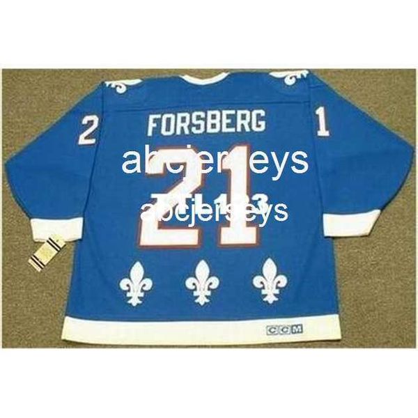 #21 peter forsberg quebec nordiques 1994 ccm vintage home hockey jersey stitch any name number, Black
#21 peter forsberg quebec nordiques 1994 ccm vintage home hockey jersey stitch any name number, Black