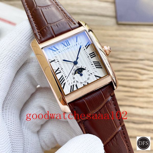 luxury watch men's watches new version tanks white dial automatic mechanical transparent 43mmx13mm 18k yellow gold leather strap bands, Slivery;brown
luxury watch men's watches new version tanks white dial automatic mechanical transparent 43mmx13mm 18k yellow gold leather strap bands, Slivery;brown