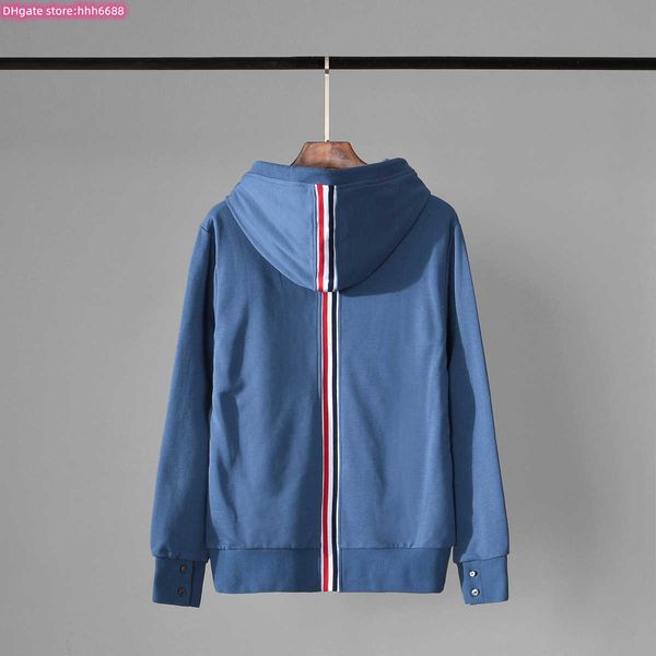 2vpp 2022 new fall/winter men's and women's hoodies sweatshirts fashion brand tb.thom correct version standard back webbing pullov, Black
2vpp 2022 new fall/winter men's and women's hoodies sweatshirts fashion brand tb.thom correct version standard back webbing pullov, Black