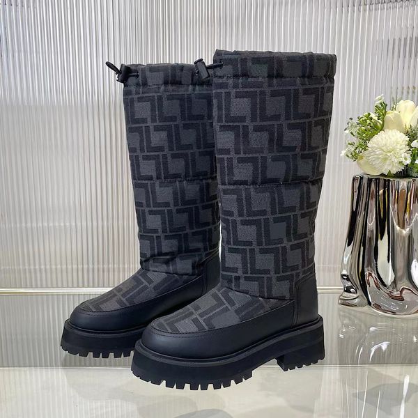 high boots autumn/winter f letter classic tall space cotton warmboots flat bottom comfortable loose motorcycle half designer luxury fashion, Black
high boots autumn/winter f letter classic tall space cotton warmboots flat bottom comfortable loose motorcycle half designer luxury fashion, Black