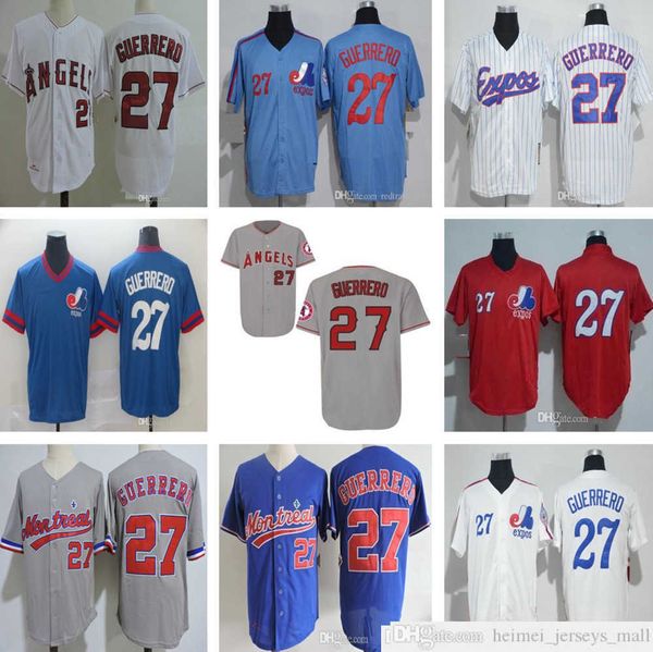 2018th baseball 27 vladimir guerrero jerseys hall of fame montreal expos 1982 vintage vladimir guerrero mesh bp 2004 retro jersey shirts, Black
2018th baseball 27 vladimir guerrero jerseys hall of fame montreal expos 1982 vintage vladimir guerrero mesh bp 2004 retro jersey shirts, Black