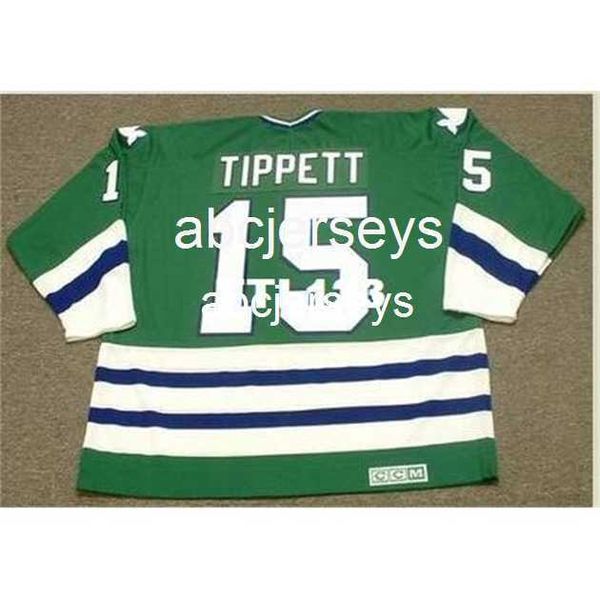 #15 dave tippett hartford whalers 1983 ccm vintage hockey jersey stitch any name number, Black
#15 dave tippett hartford whalers 1983 ccm vintage hockey jersey stitch any name number, Black
