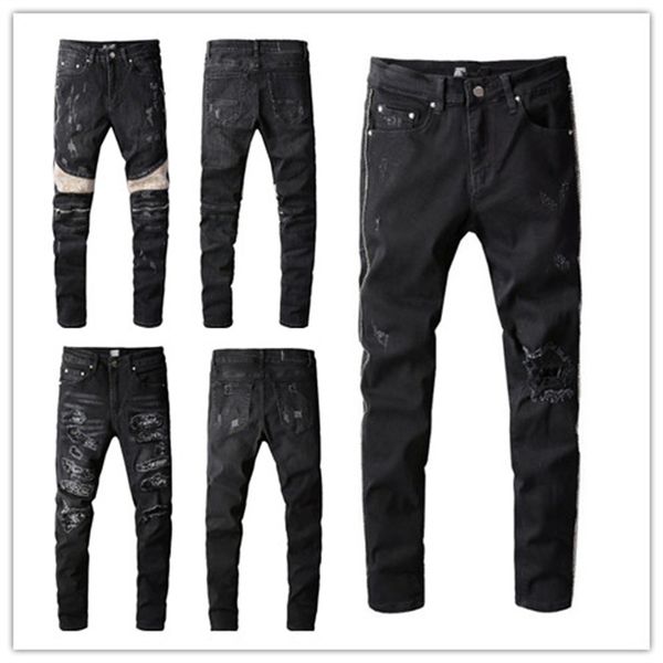 mens black jeans badge rips stretch dsqs jeans distressed ripped slim fit washed motorcycle damaged patchwork long zipper youth denim hip ho, Blue
mens black jeans badge rips stretch dsqs jeans distressed ripped slim fit washed motorcycle damaged patchwork long zipper youth denim hip ho, Blue