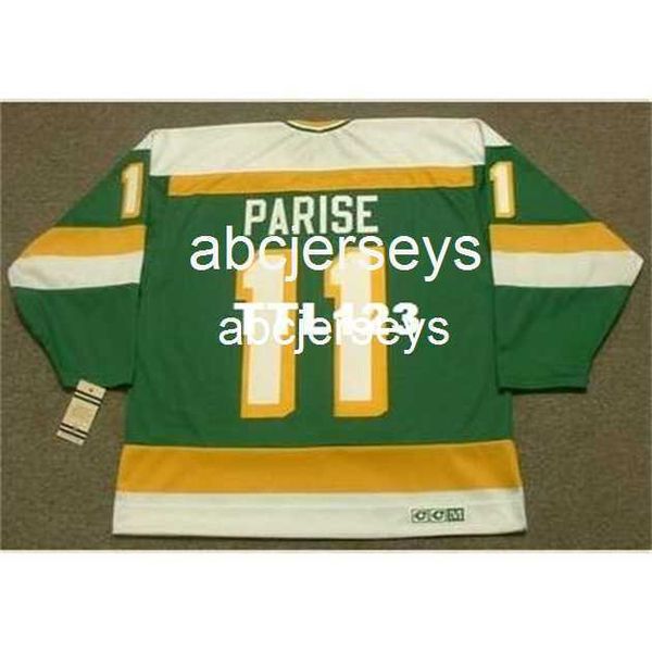 #11 j.p. parise minnesota north stars 1978 ccm vintage hockey jersey stitch any name number, Black
#11 j.p. parise minnesota north stars 1978 ccm vintage hockey jersey stitch any name number, Black