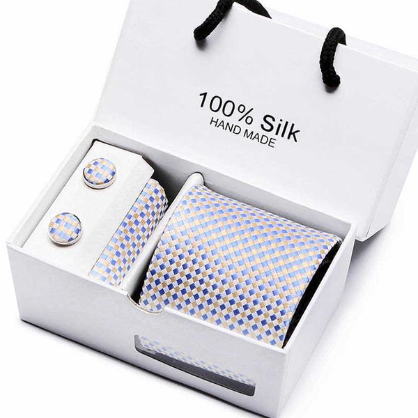 bow ties 2022 fashion silk jacquard necktie white geometric tie hanky cufflink set ties for men gravatas business wedding party wholesale l2, Black;gray
bow ties 2022 fashion silk jacquard necktie white geometric tie hanky cufflink set ties for men gravatas business wedding party wholesale l2, Black;gray