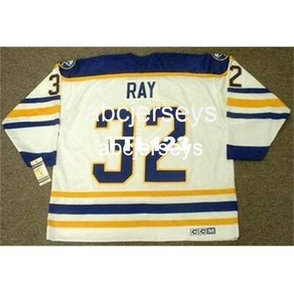 men #32 rob ray 1992 ccm vintage retro away hockey jersey add any name number, Black
men #32 rob ray 1992 ccm vintage retro away hockey jersey add any name number, Black